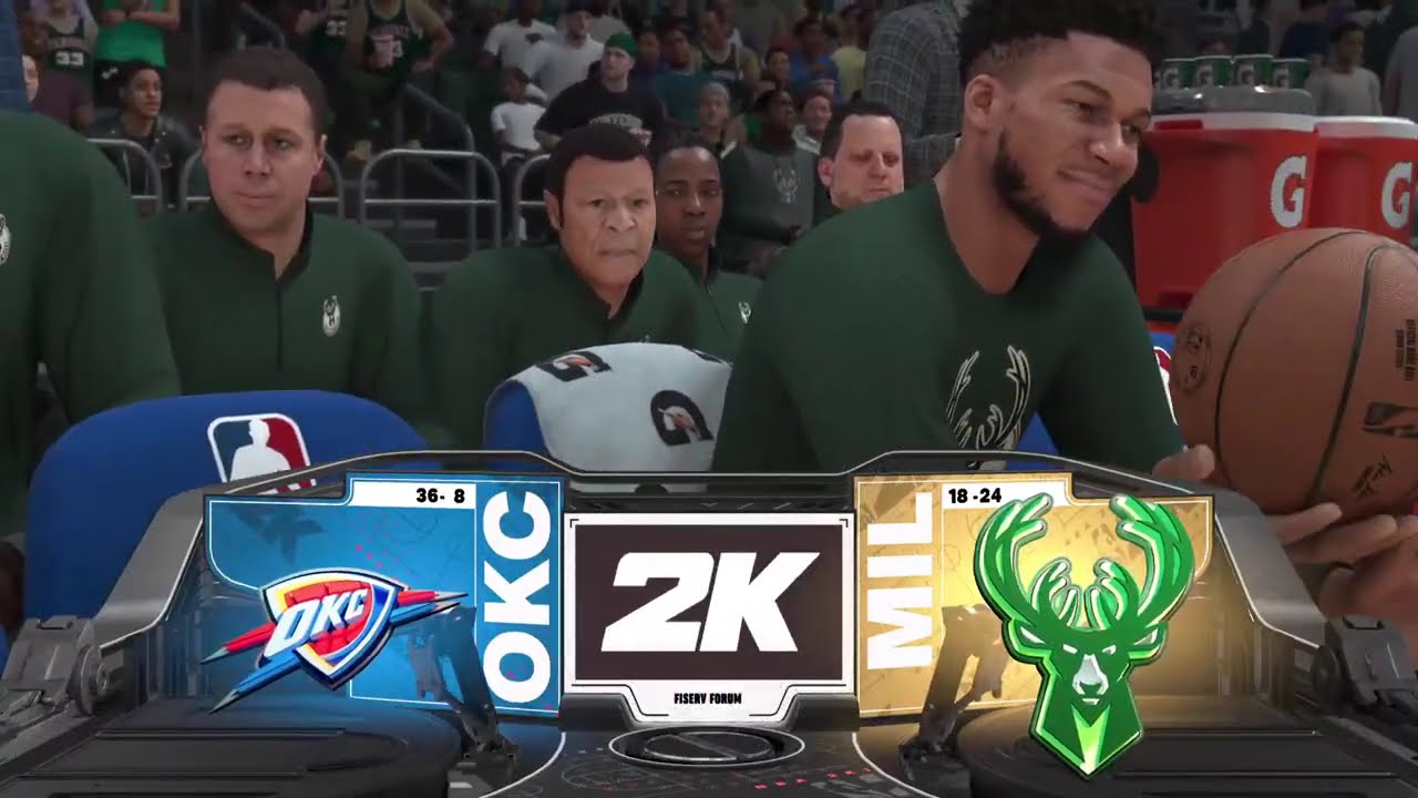 NBA LIVE! Oklahoma Thunder vs Milwaukee Bucks January 21. 2026 | 2026 NBA Season Live 2K