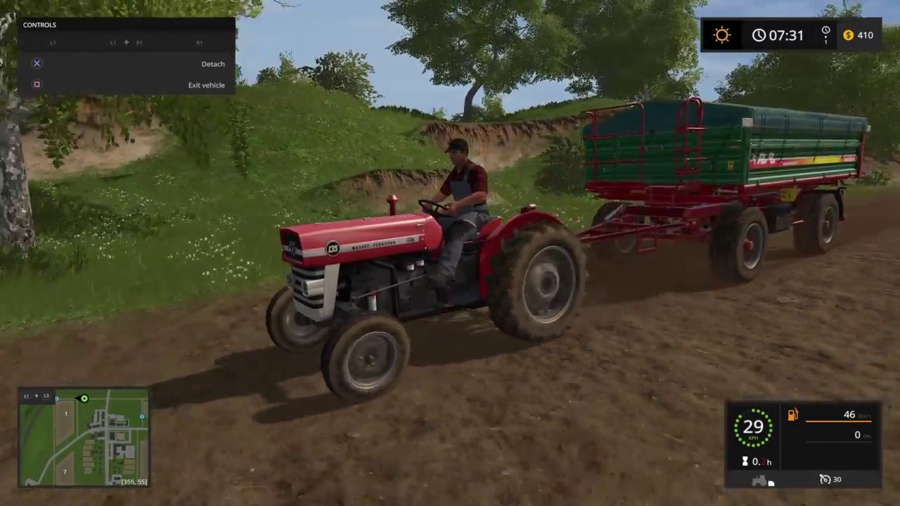 Massey Ferguson 135|Farming Simulator 17