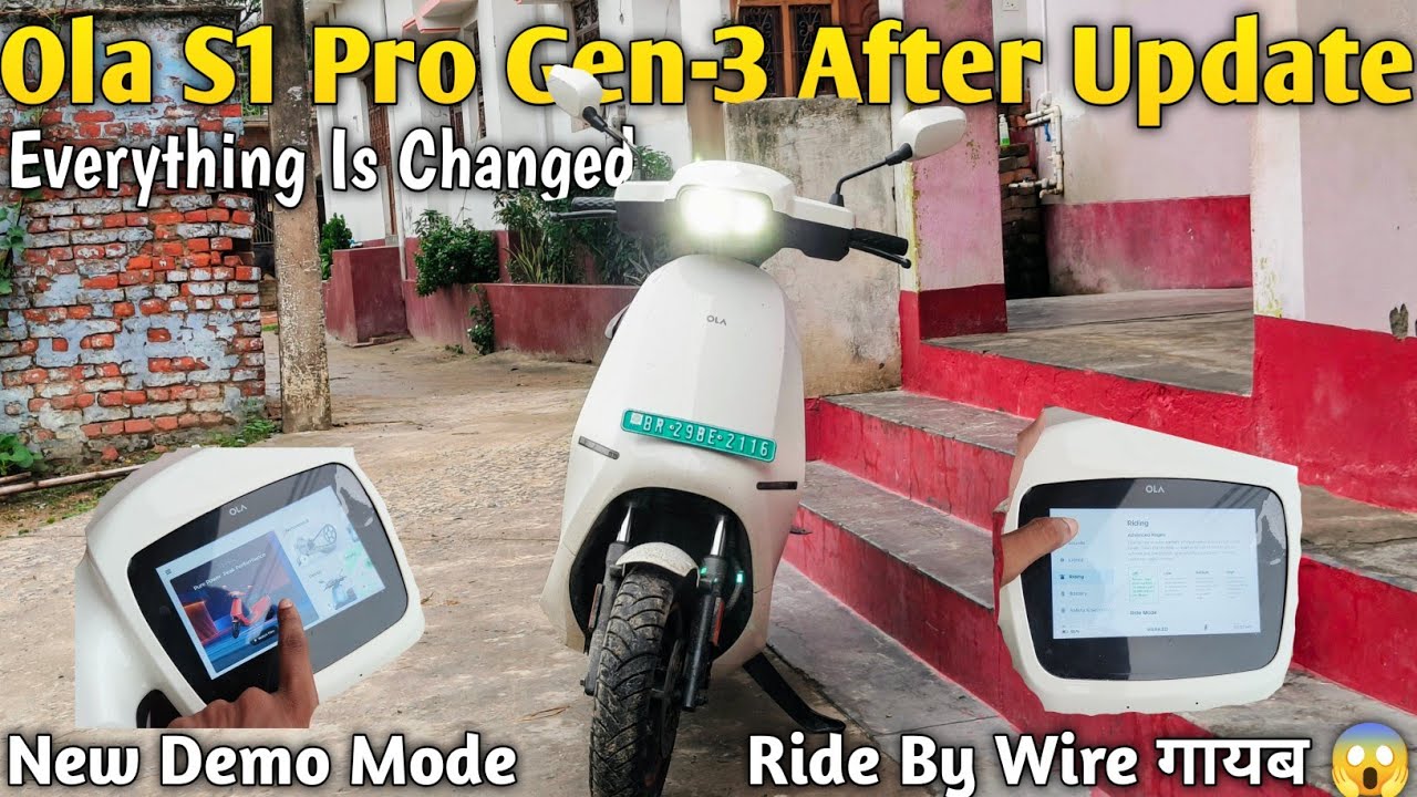 Ola S1 Pro Gen-3 After Software Update Everything Is Changed👍Break By Wire गायब 😱 @OlaElectric