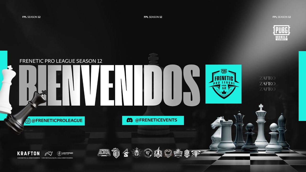 FRENETIC PRO LEAGUE DIVISIÓN ZAFIRO- FECHA 3