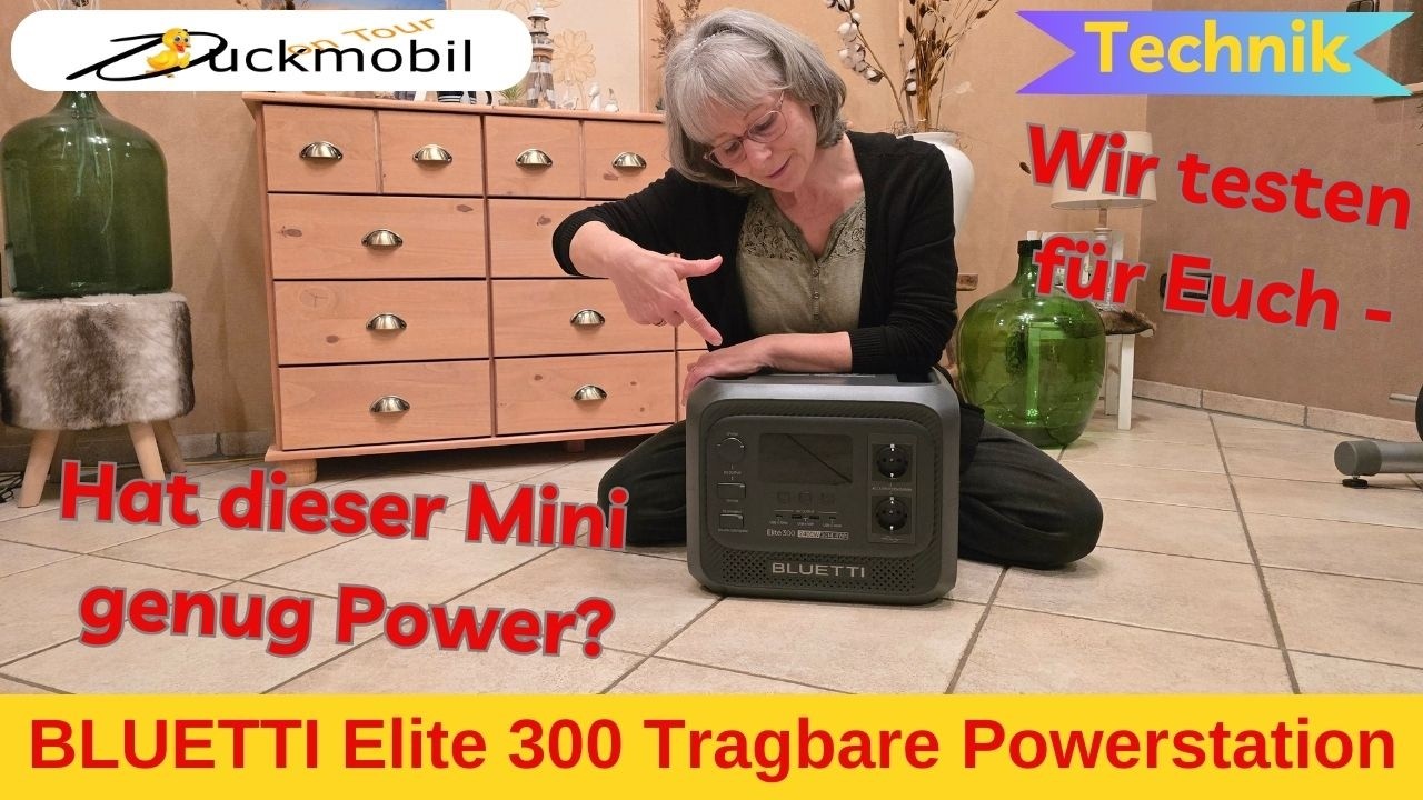 Technik2026 BLUETTI Elite 300 Tragbare Power Station