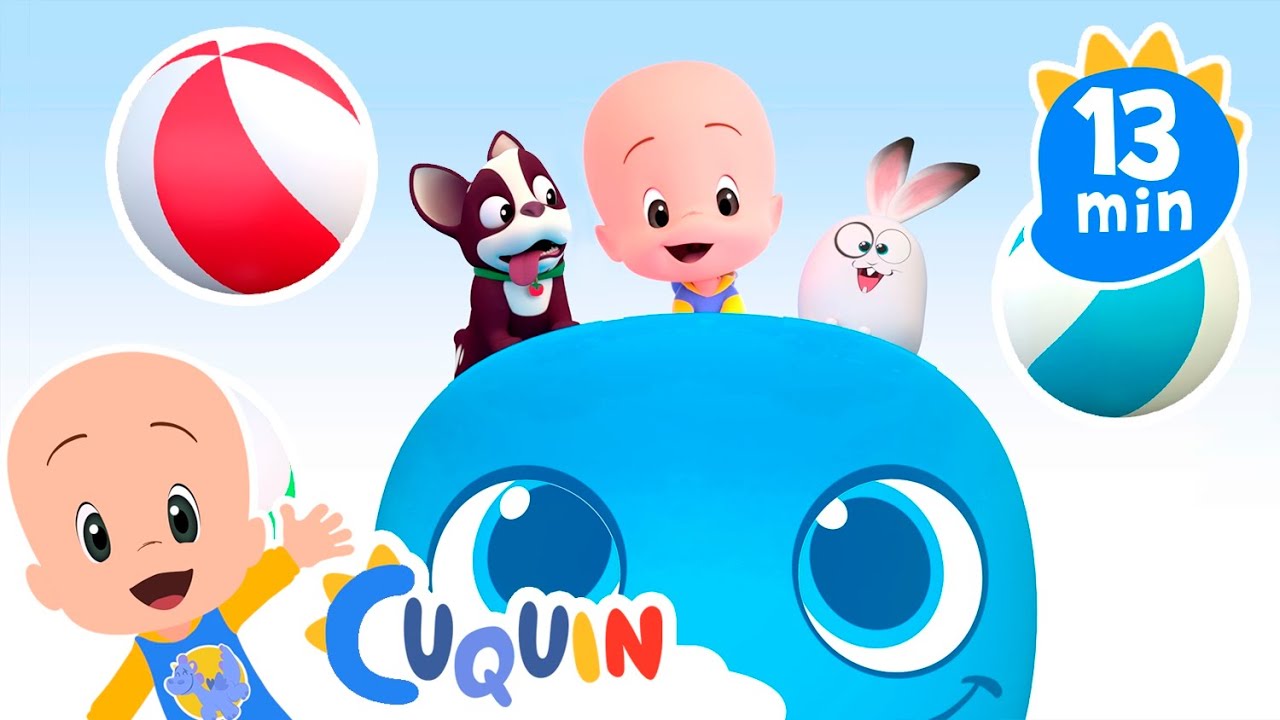Pelotas de Playa de Colores | Cleo y Cuquín: canciones infantiles divertidas
