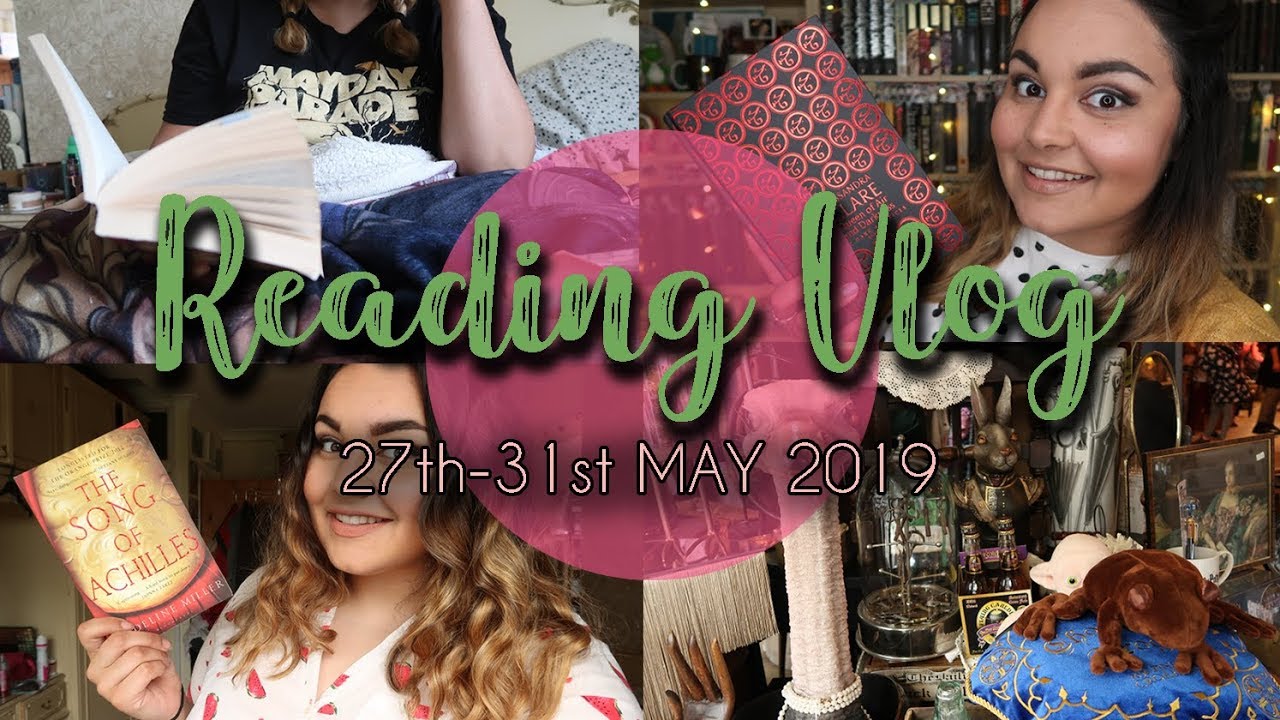 READING VLOG #43 // Thrift Shopping & A Very Stressful Week // 2019