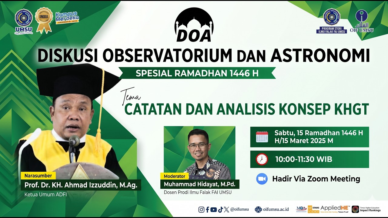 Catatan dan Analisis Konsep Kalender Hijriyah Global Tunggal (KHGT)