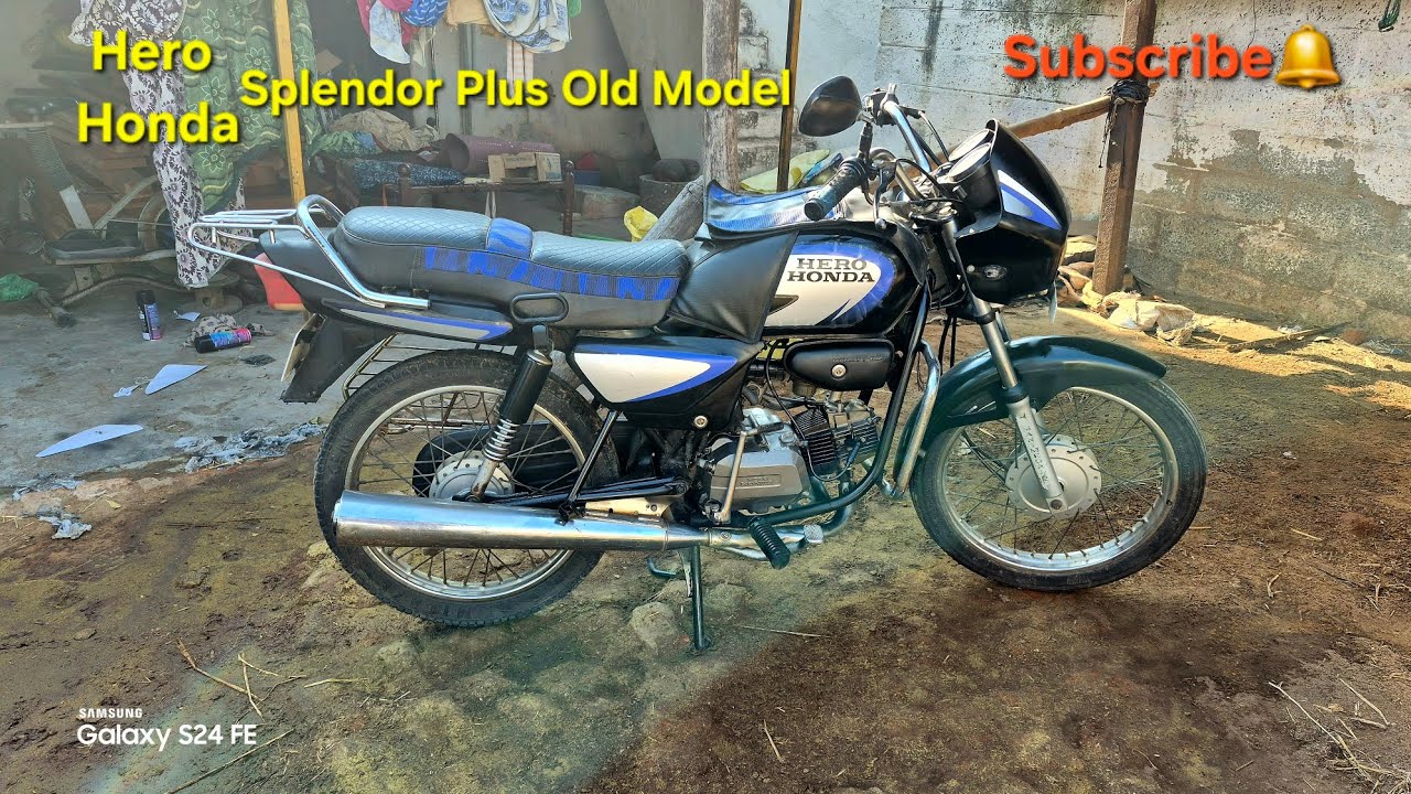 Old model Hero Honda Splendor  Plus 2009 #hero #splendor #splendormodified #2026 