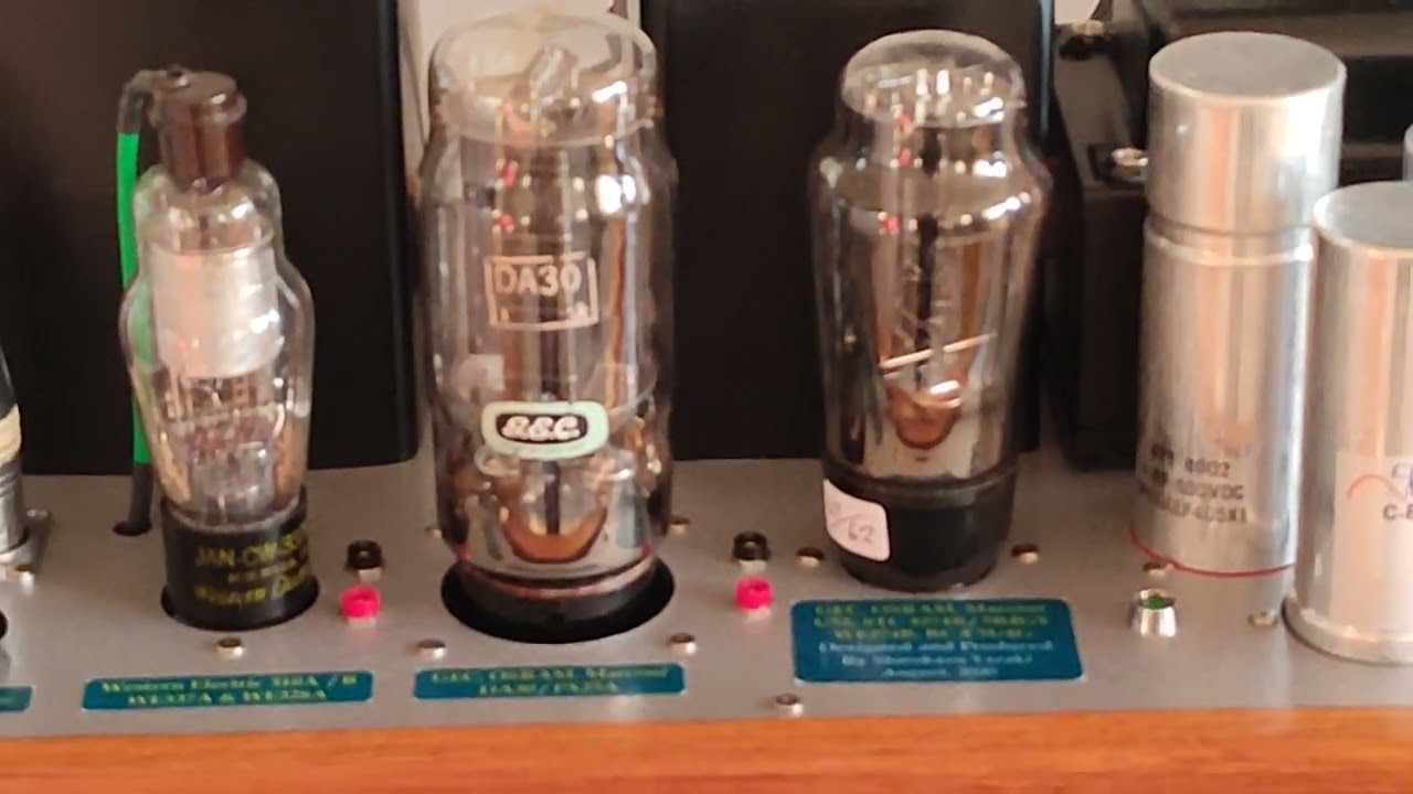 Tube amplifier DA30 (PX25) WE310