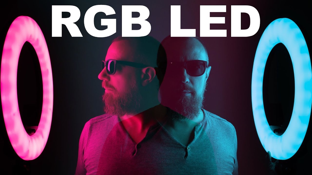 Prismatic RGB LED Ring Light ► So very cool!