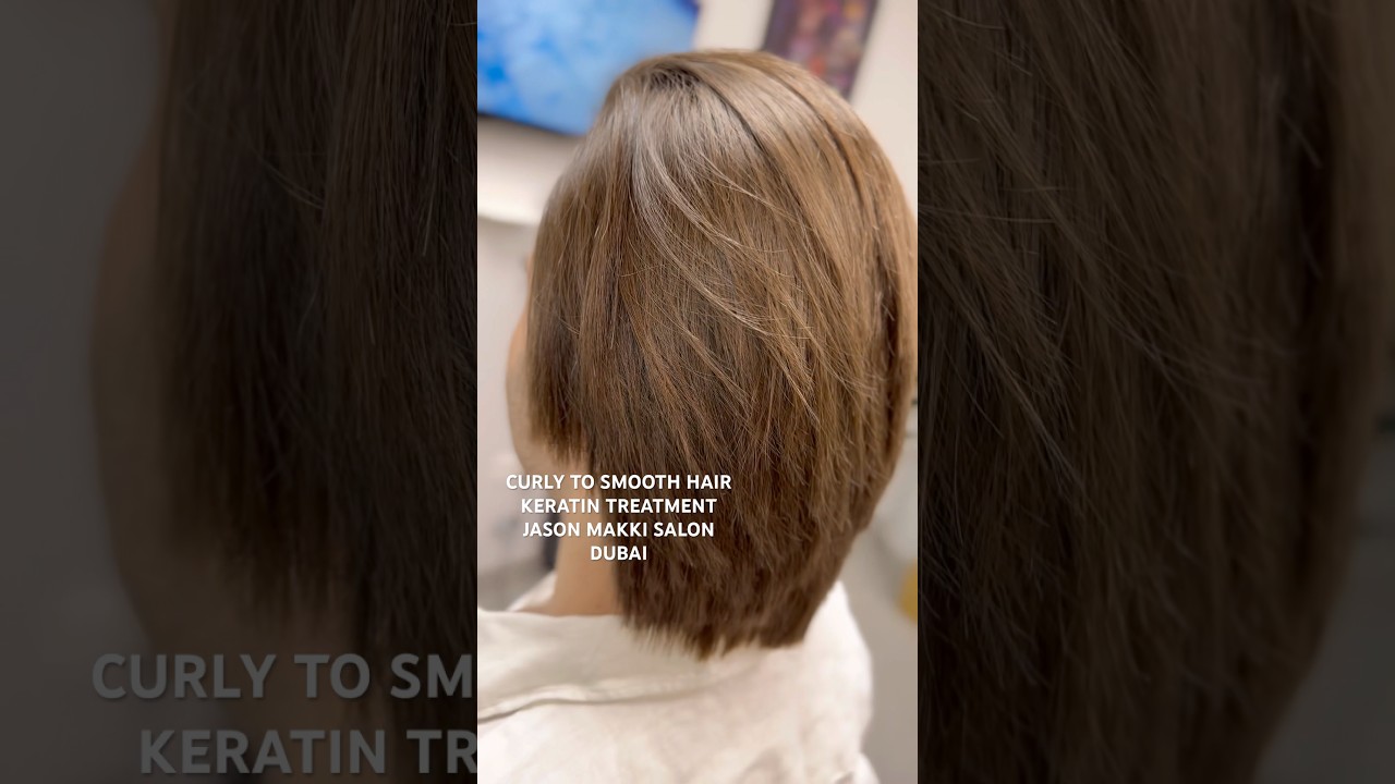 Best Keratin Protein Treatment you need for Curly and frizzy hair! #keratin #curlyhair #dubai