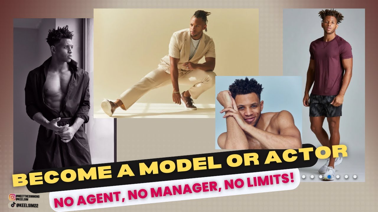 How to become a Model or Actor with no agent or representation!