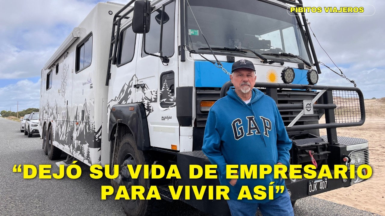 VIAJA SOLO EN ESTE INCREÍBLE MOTORHOME buscando VIVIR OTRA VIDA.