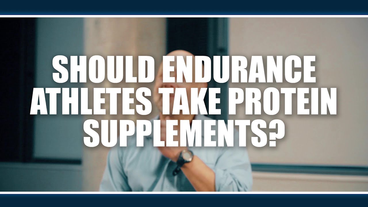 Should endurance athletes take protein supplements? Kevin Tipton