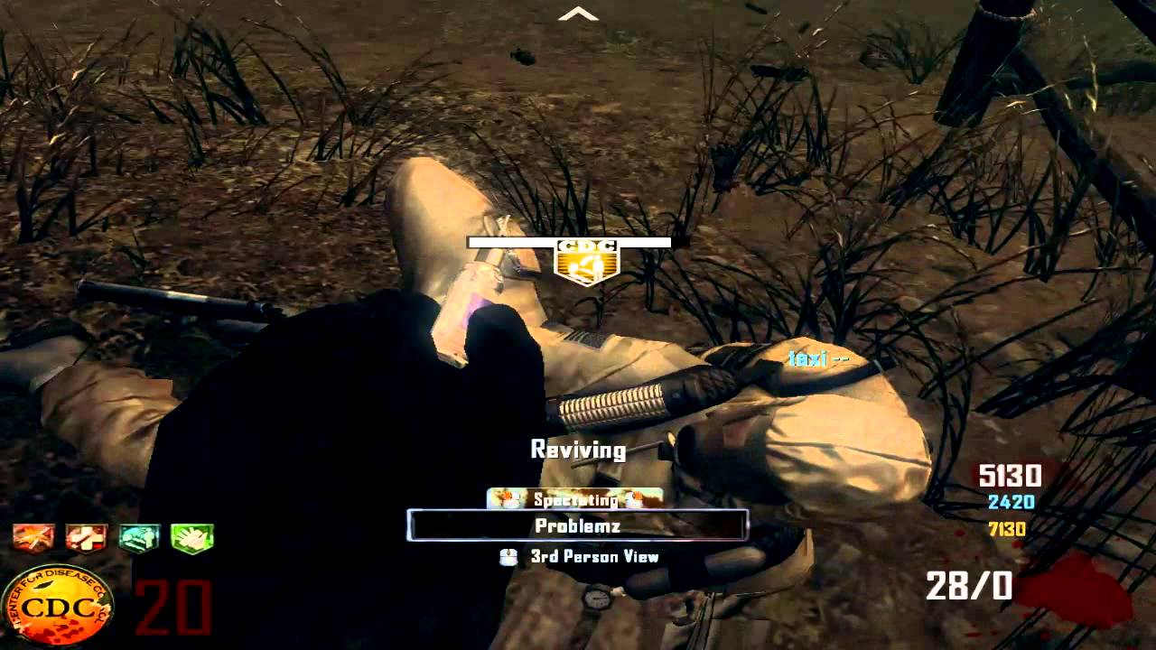 بلاك اوبس 2 / زومبي ضحك وفله #2 Black Ops 2 / zombie game for fun #2