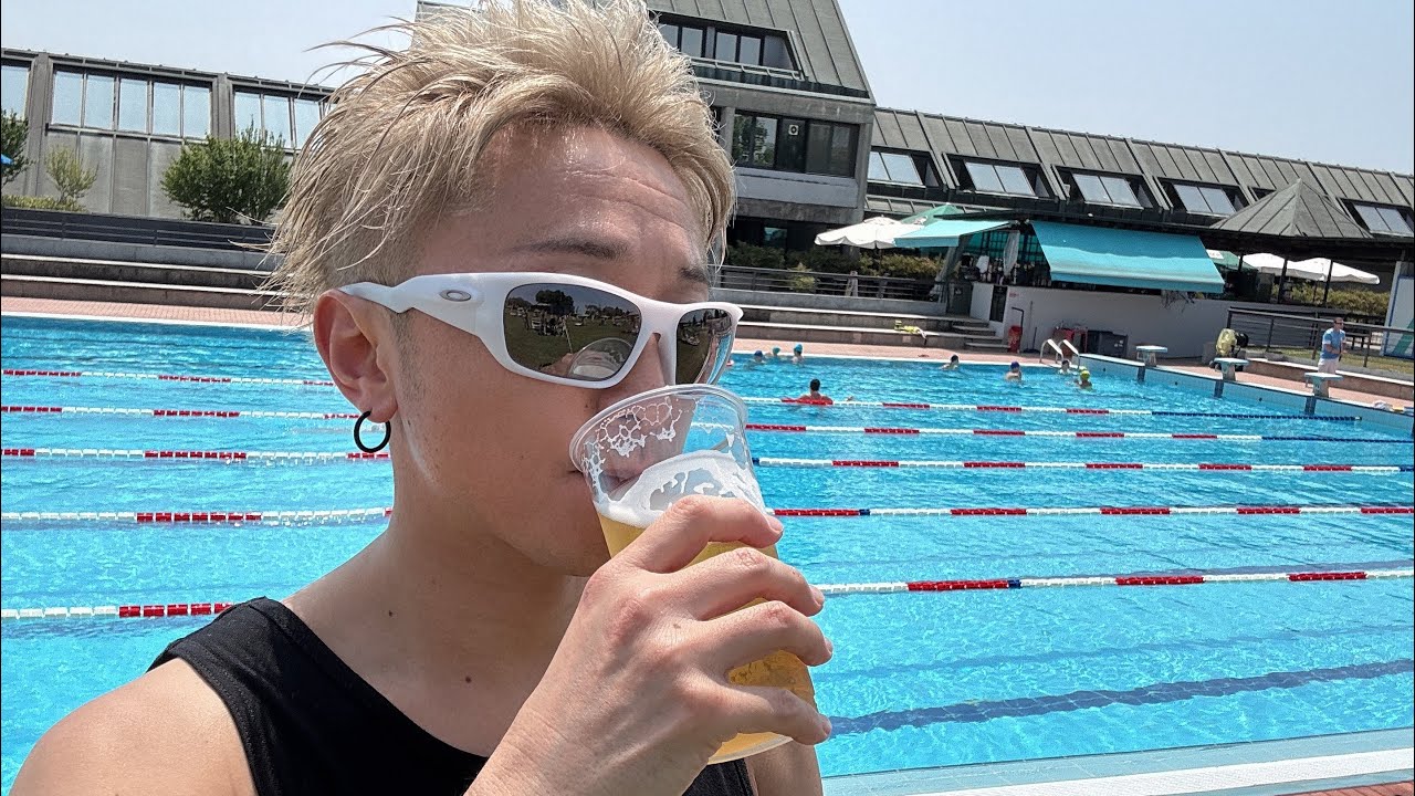 イタリア　ミラノ　オリンピックスタジアムプール