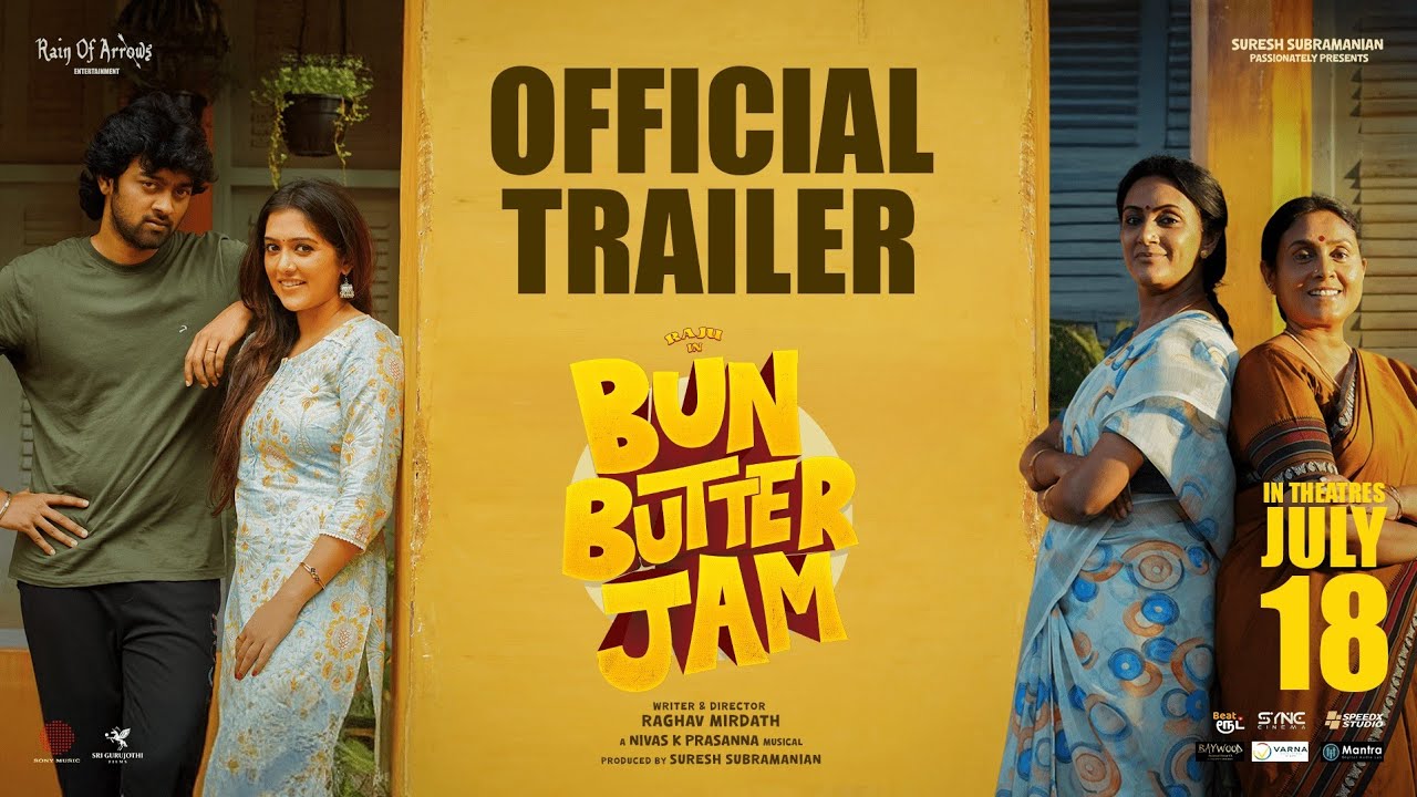 Bun Butter Jam - Official Trailer | Raju | Raghav Mirdath | Nivas K Prasanna