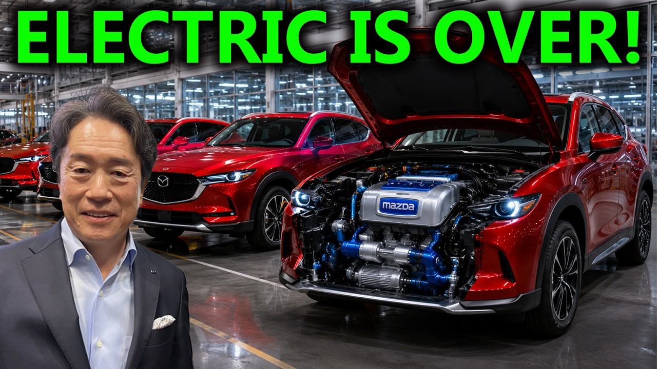 Mazda шокировала рынок электромобилей своим самым громким анонсом!