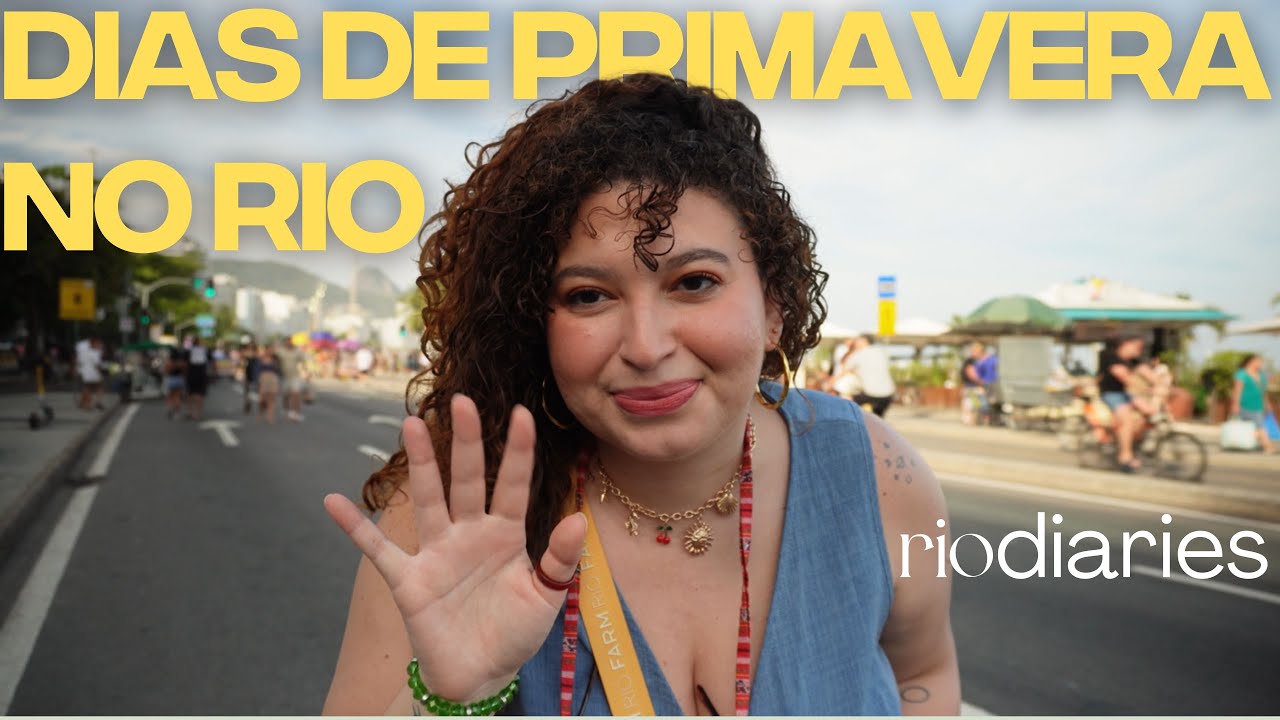 vlog no Rio de Janeiro ● primeiros dias da primavera