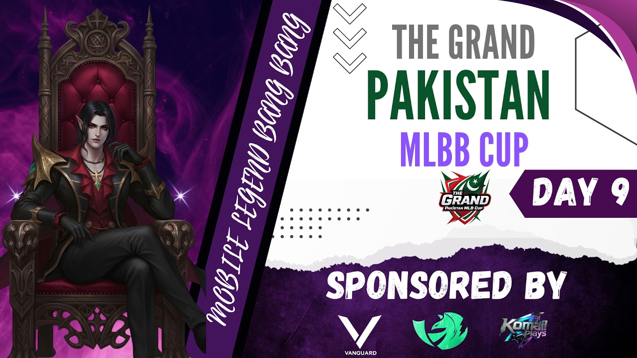 The Grand Pakistan MLBB Cup | Round 3 | Day 9 | Swiss Stage 2 WEEKLY PASS GIVEAWAY 🔥🔥🔥