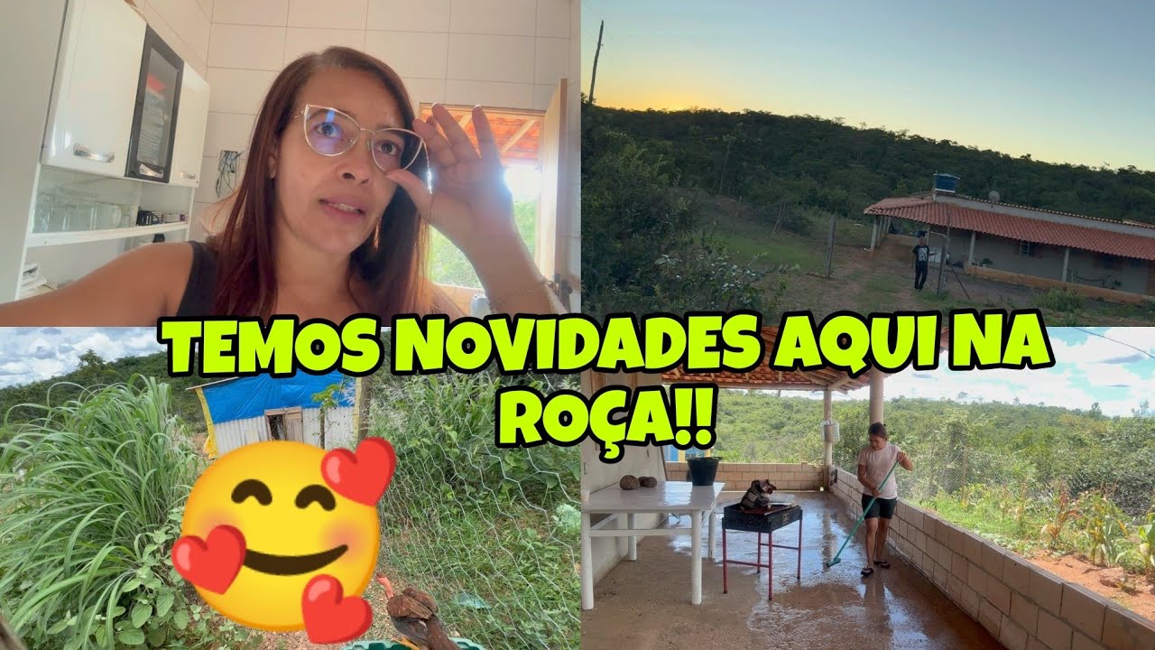 TEMOS MUITAS NOVIDADES AQUI  NA ROÇA!! SÓ GRATIDÃO A DEUS! #viral / cantinho da Malu 