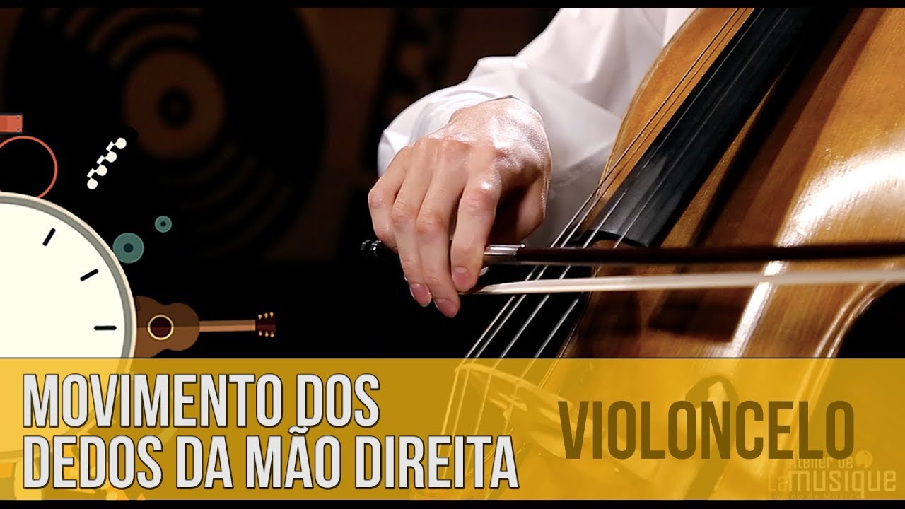 Precisão de arco: movimento dos dedos da mão direita (violoncelo) - Dica do Minuto #296