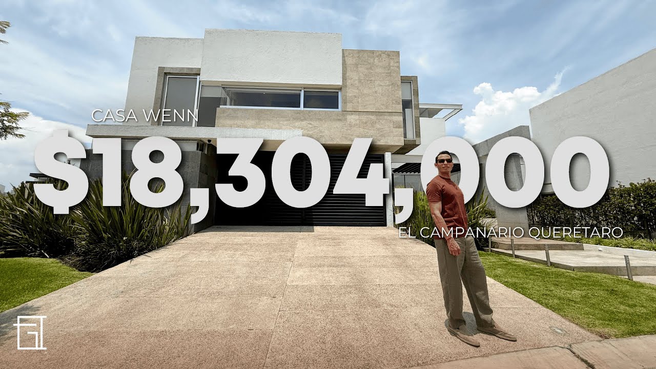 ¡LUJOSA CASA con SÓTANO! | $18,304,000 | El Campanario, Querétaro