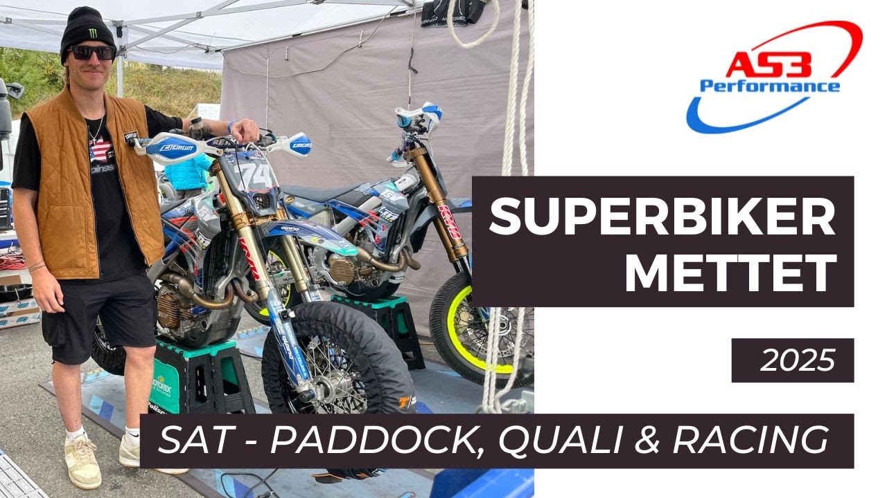 Superbiker Mettet 2025 Saturday Qualifying & Racing Supermoto SGP1, Juniors, Starbikers & Quads