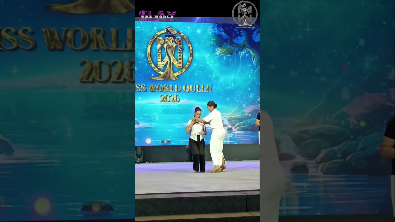 𝗠𝗶𝘀𝘀 𝗪𝗼𝗿𝗹𝗱 𝗤𝘂𝗲𝗲𝗻 𝟮𝟬𝟮𝟲 : Sashing Ceremony and Pre Judging #missworldqueen #missworldqueen2026