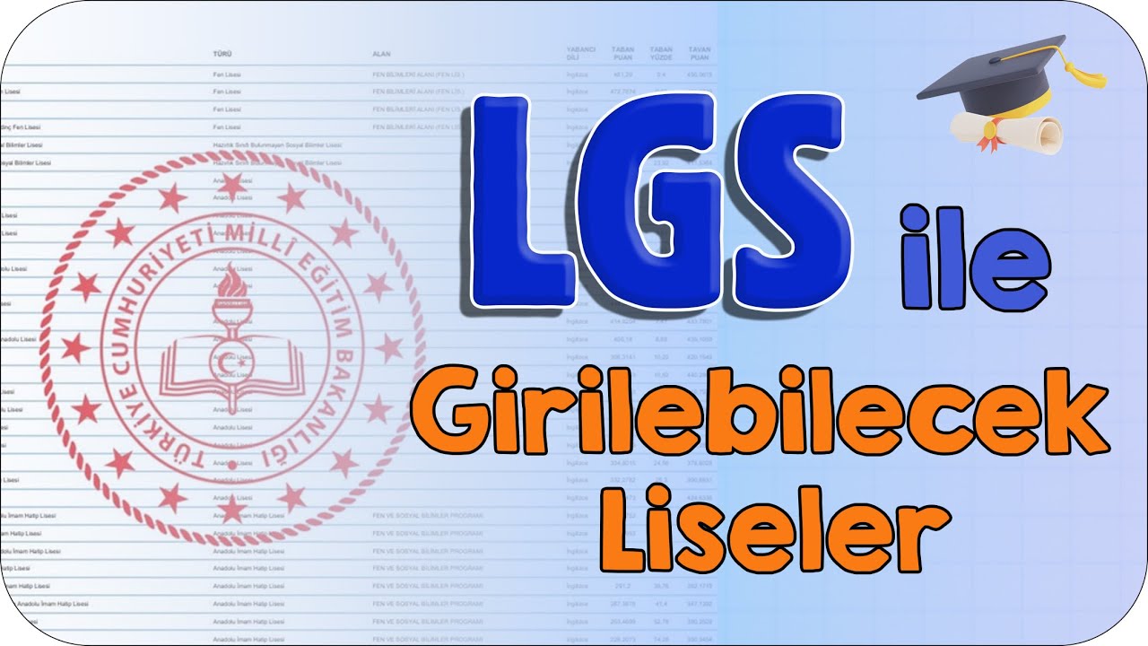 LGS ile Hangi Liselere Girebilirim❓