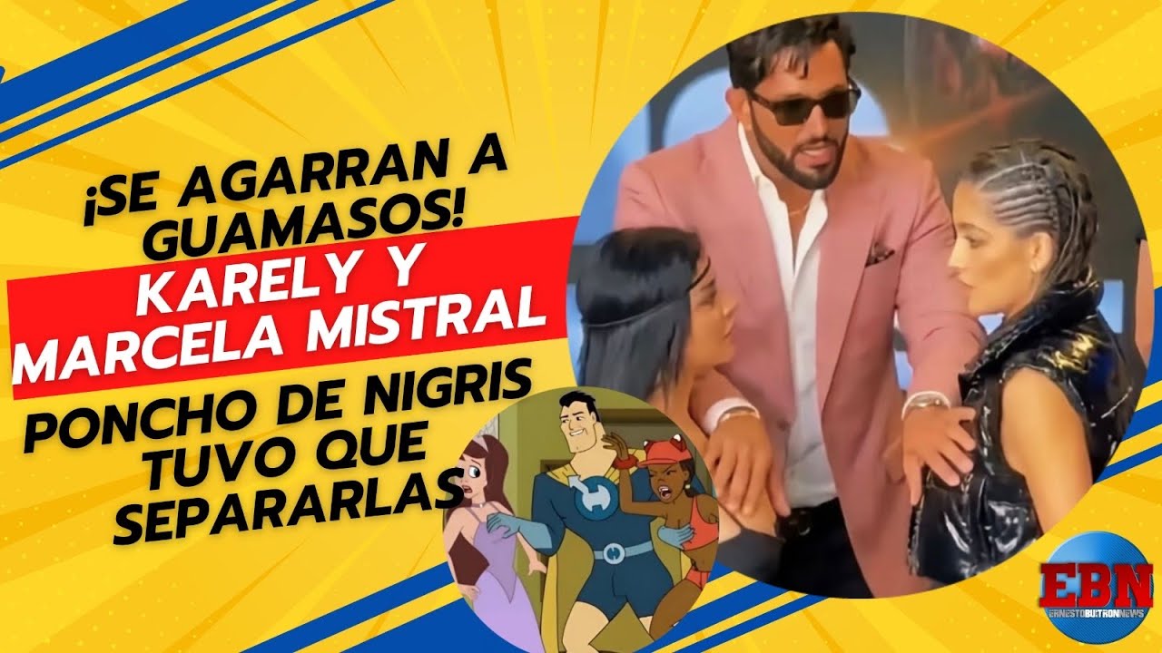 🚨¡Se agarran a GUAMASOS Karely y Marcela Mistral! 😱🥊 Poncho de Nigris tuvo que separarlas 🔥