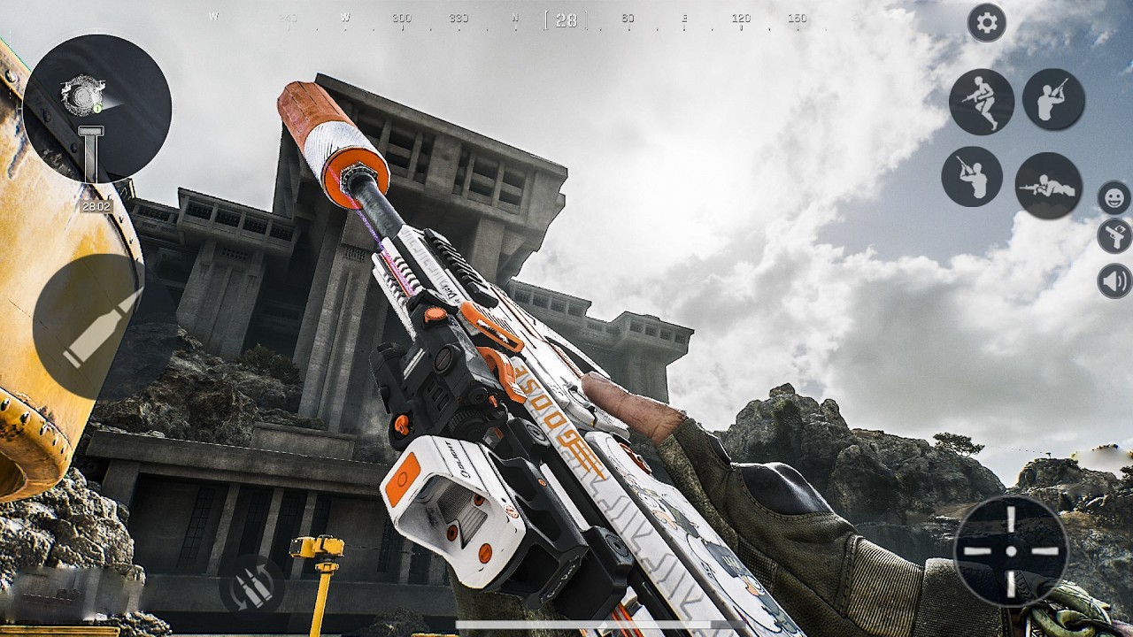 THIS ASH-12 BUILD ABSOLUTELY MELT ENEMIES DELTA FORCE MOBILE FULL PRISON GAMEPLAY