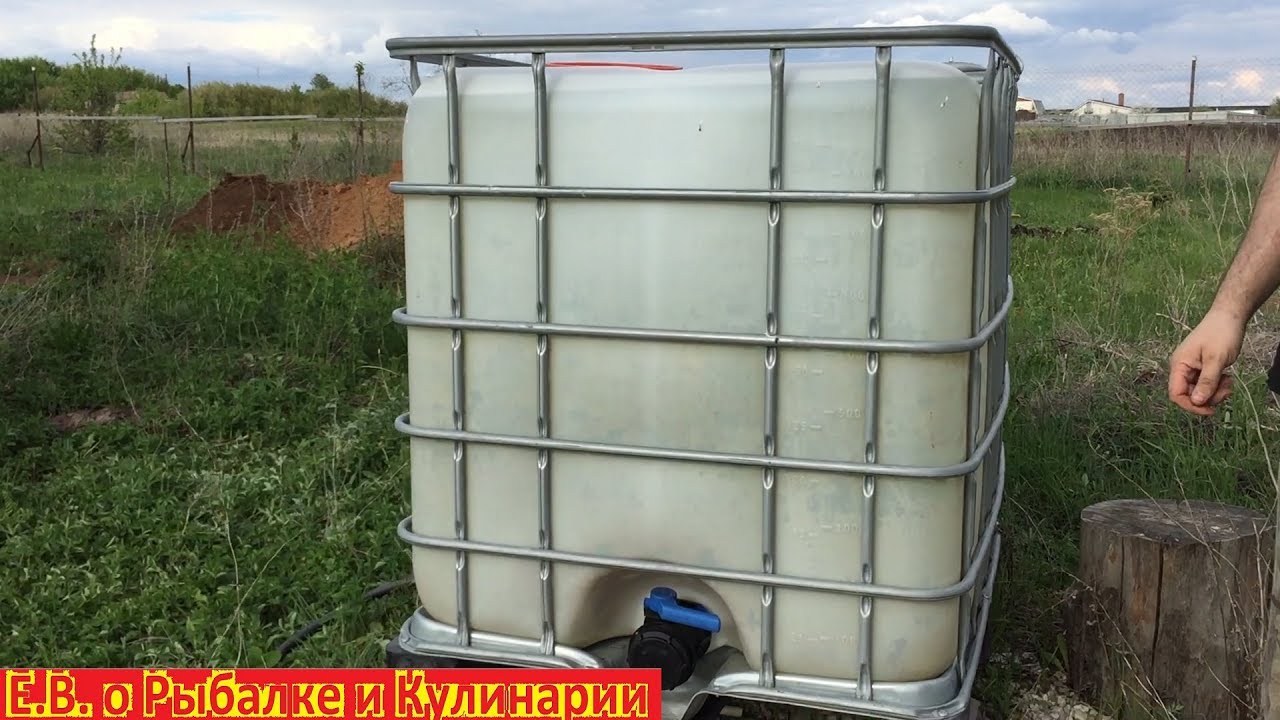 Еврокуб для дачи отличная и надежная емкость для полива. Реальный отзыв о Еврокубе после 2 лет.