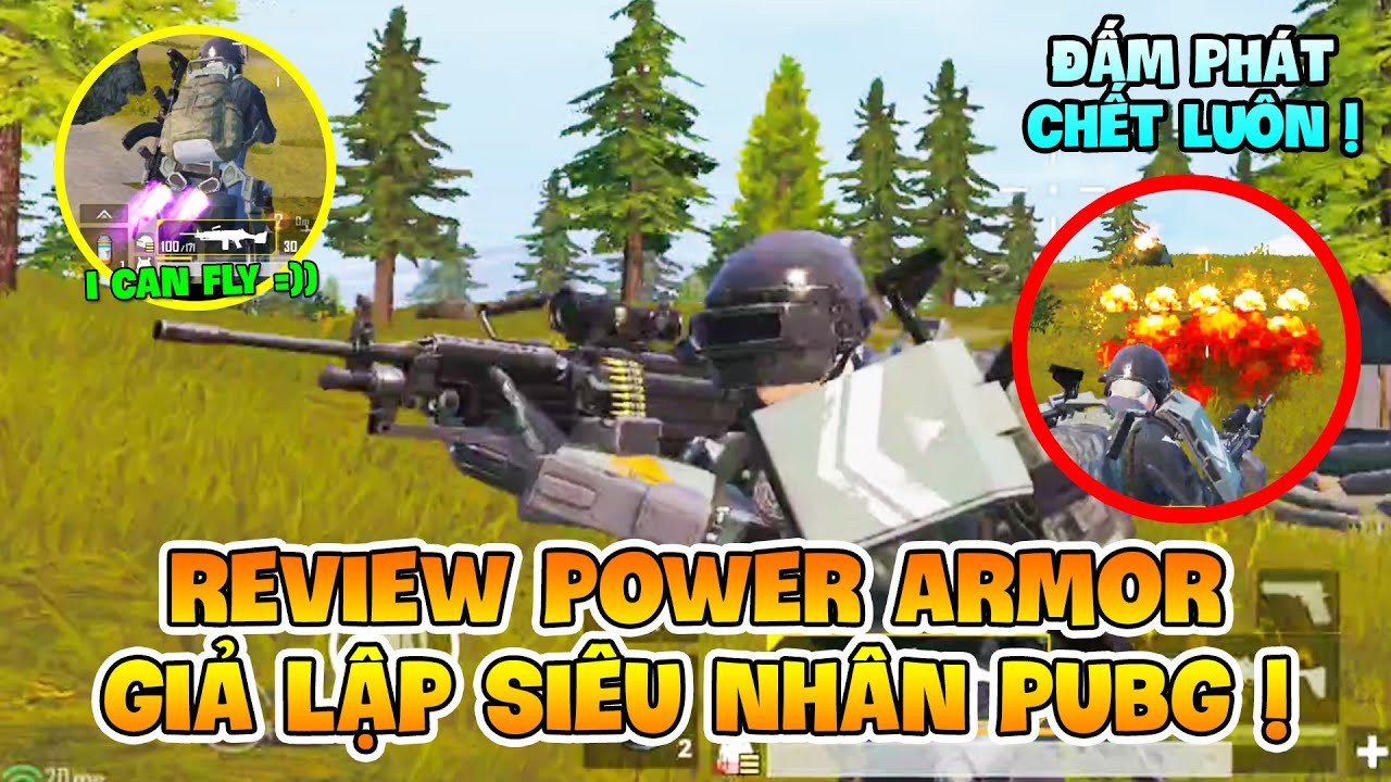 REVIEW POWER ARMOR: GIẢ LẬP SI&Ecirc;U NH&Acirc;N TRONG PUBG L&Agrave; C&Oacute; THẬT ! NamArtGaming