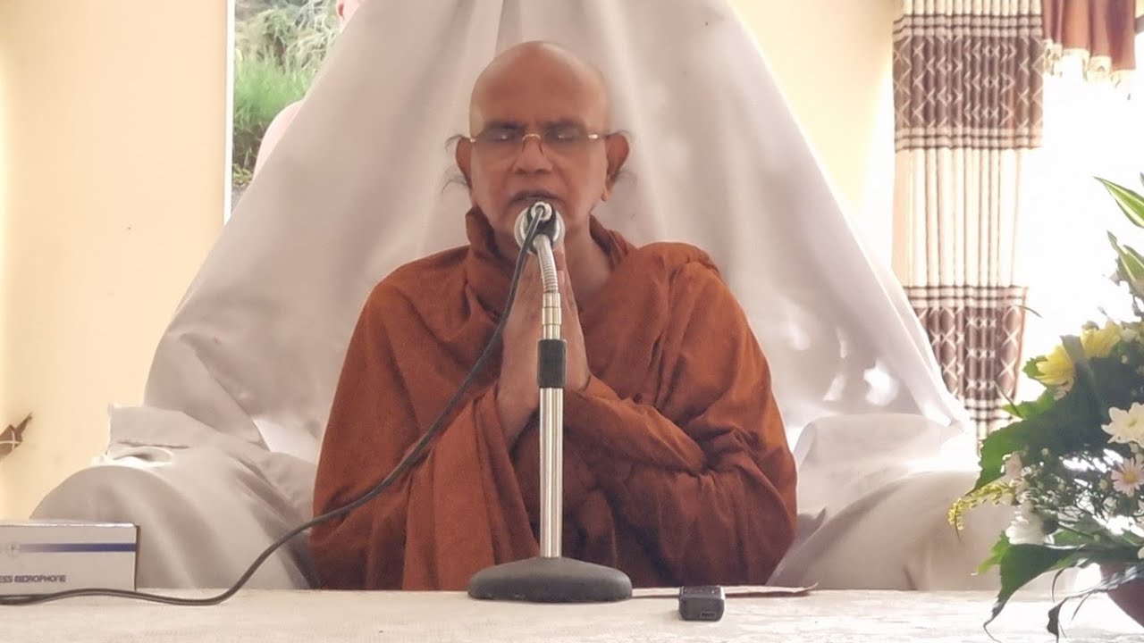 වෙසක් පොහෝ දින පැවති ධර්ම දේශනය...මිනුවන්ගොඩ ශ්‍රී සුදර්ශනාරාම පුරාණ විහාරස්ථානය