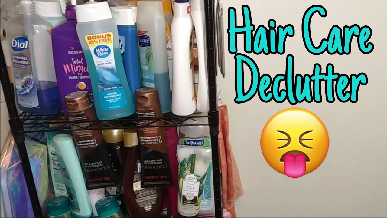 Shampoo & Conditioner Declutter & Organization