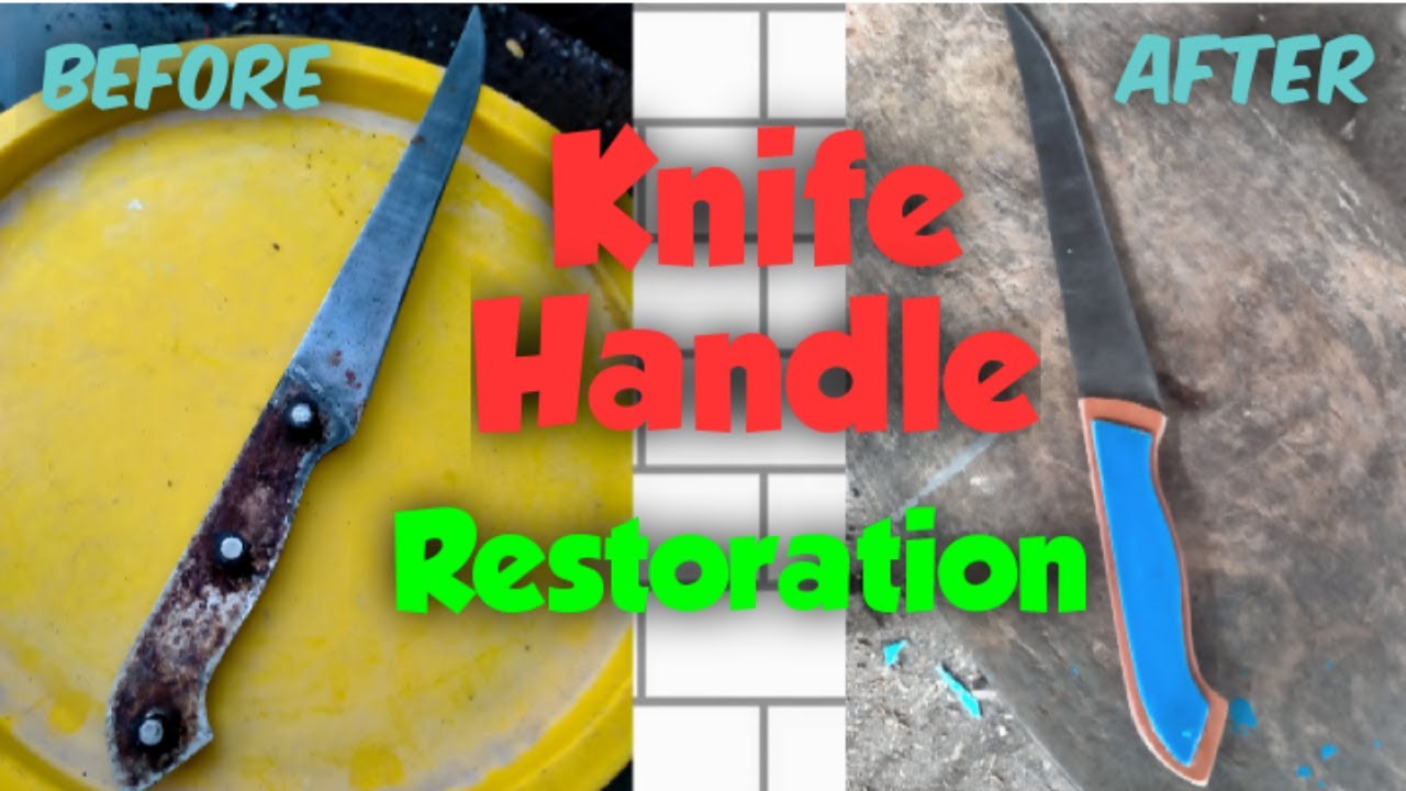 How to Repair Knife Handle using PVC Pipe| Ayusin ang Sirang Handle ng Kutsilyo| DIY
