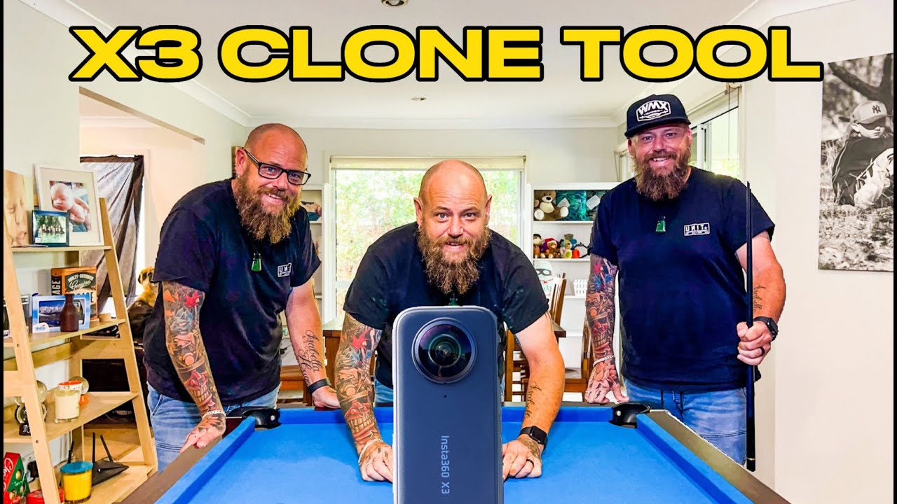 X3 CLONE TOOL — это очень просто и весело с Insta360
