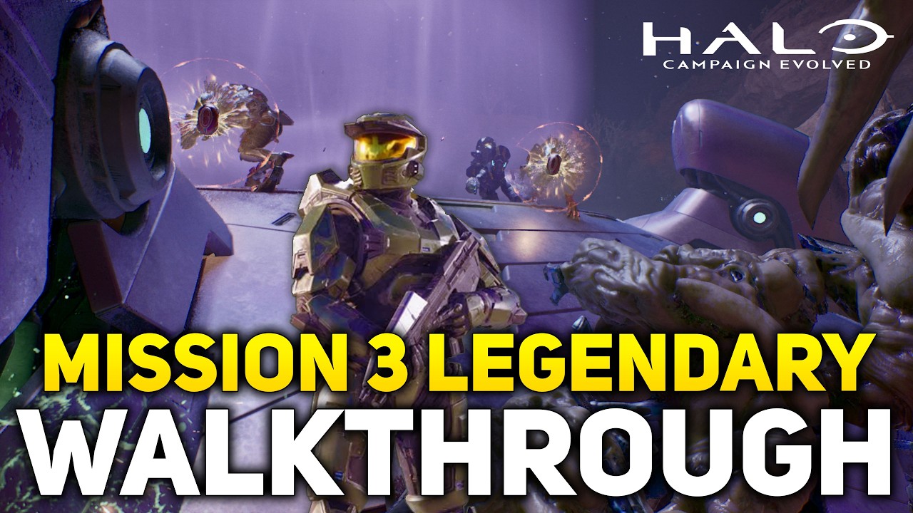 Halo Campaign Evolved &mdash; Прохождение на легендарном уровне сложности &mdash; Truth and Reconciliation (М...