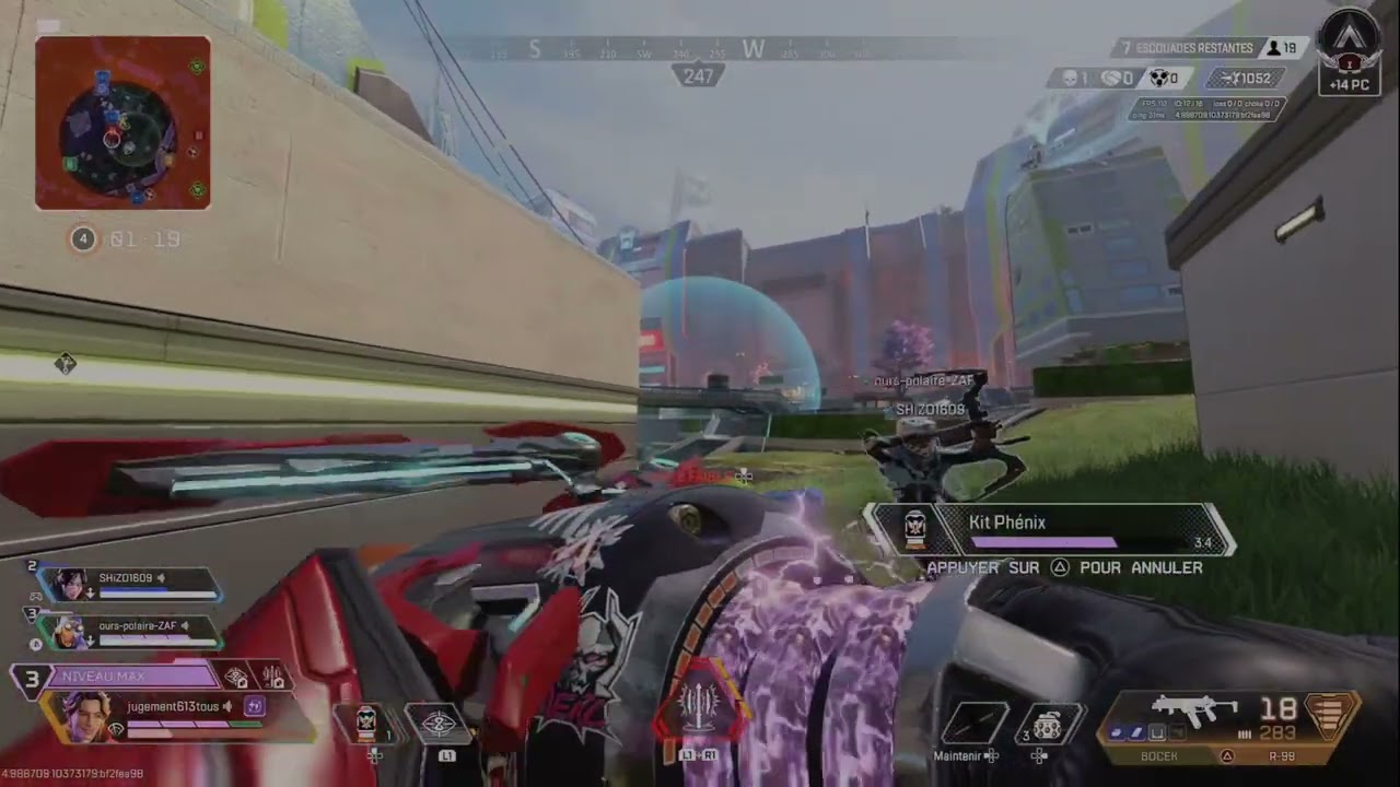 Passage du gold avec sparrow #apexlegends 