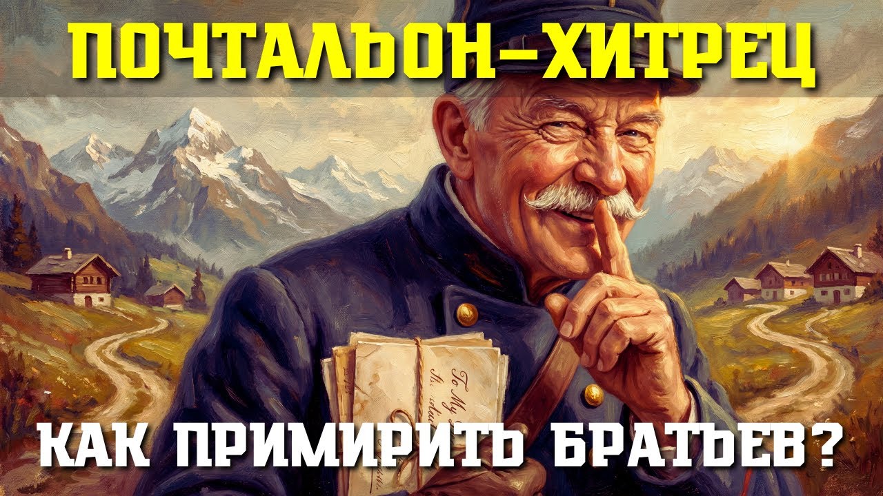 ПОЧТАЛЬОН тайно ДОПИСЫВАЕТ ПРИПИСКИ в письма, чтобы помирить двух БРАТЬЕВ | Швейцарская комедия