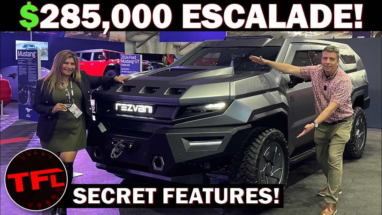 Rezvani Vengeance: вот какие гаджеты Джеймса Бонда вы получите за свой шестизначный пуленепробива...