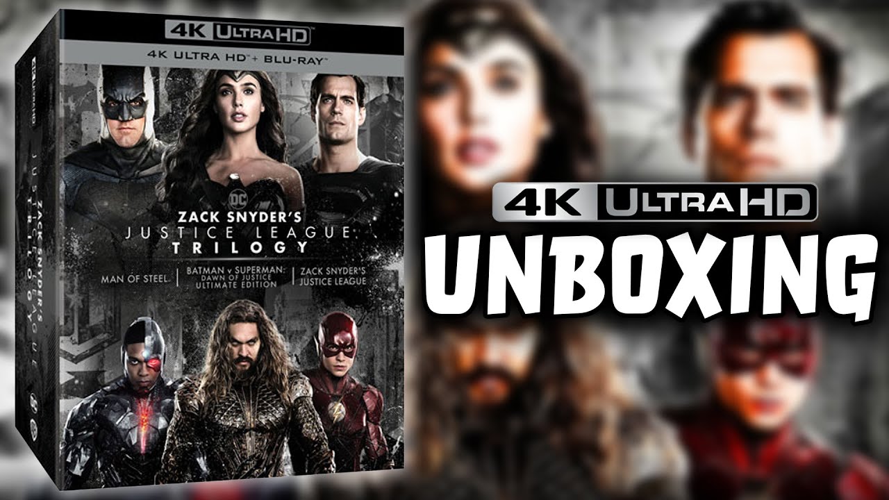 Zack Snyder's Justice League Trilogy | 4K UHD Unboxing