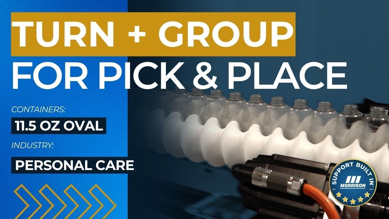 Turning and Grouping for Robotic Pick and Place