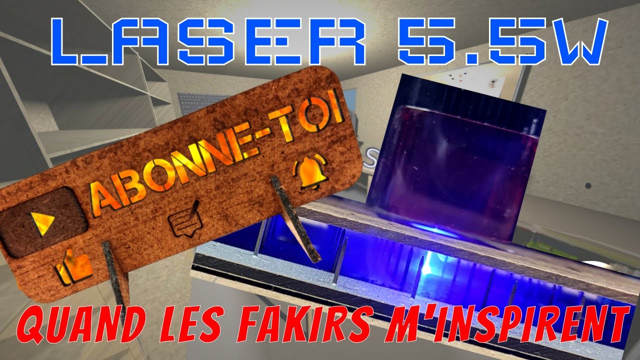 LASER : #LONGER RAY5 avec plateau de coupe FAKIR👌