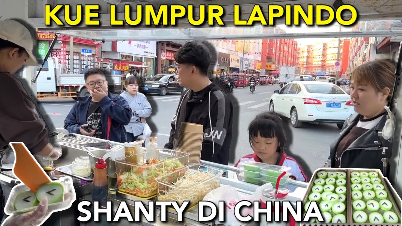 JUAL MENU BARU KUE LUMPUR LAPINDO DAN AYAM GORENG DI CHINA, TERKEJUT KARENA HABIS SECEPAT KILAT🥹