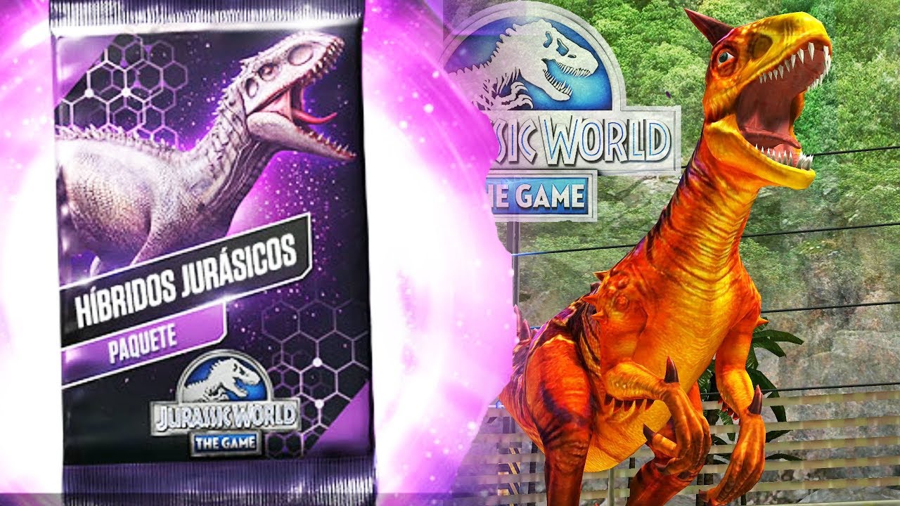 DINOSAURIOS HIBRIDOS JURASICOS PAQUETE DE DINOSAURIOS NUEVOS Jurassic World El Juego