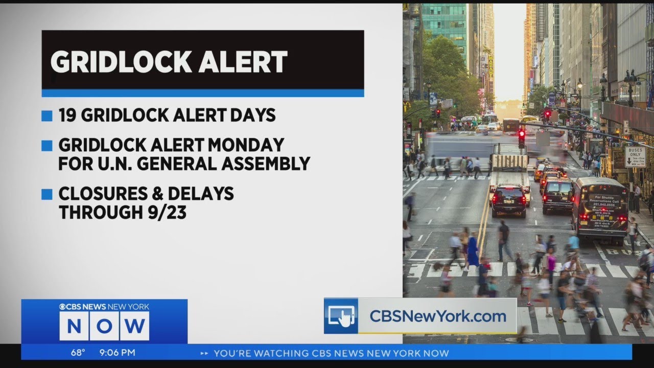 New York City DOT announces Gridlock Alert Days for remainder of 2022