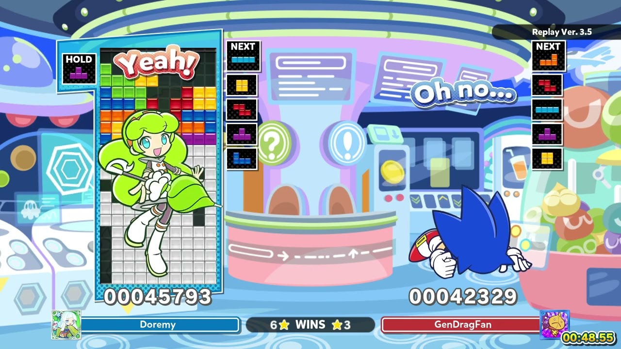 [Puyo Puyo Tetris 2] Bankai Tetris League SW-A: Doremy vs. GenDragFan (1) (30-01-2022)
