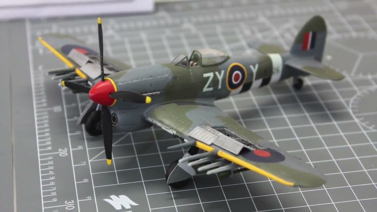 AIRFIX 1:72 Hawker Typhoon Mk 1b Full Build
