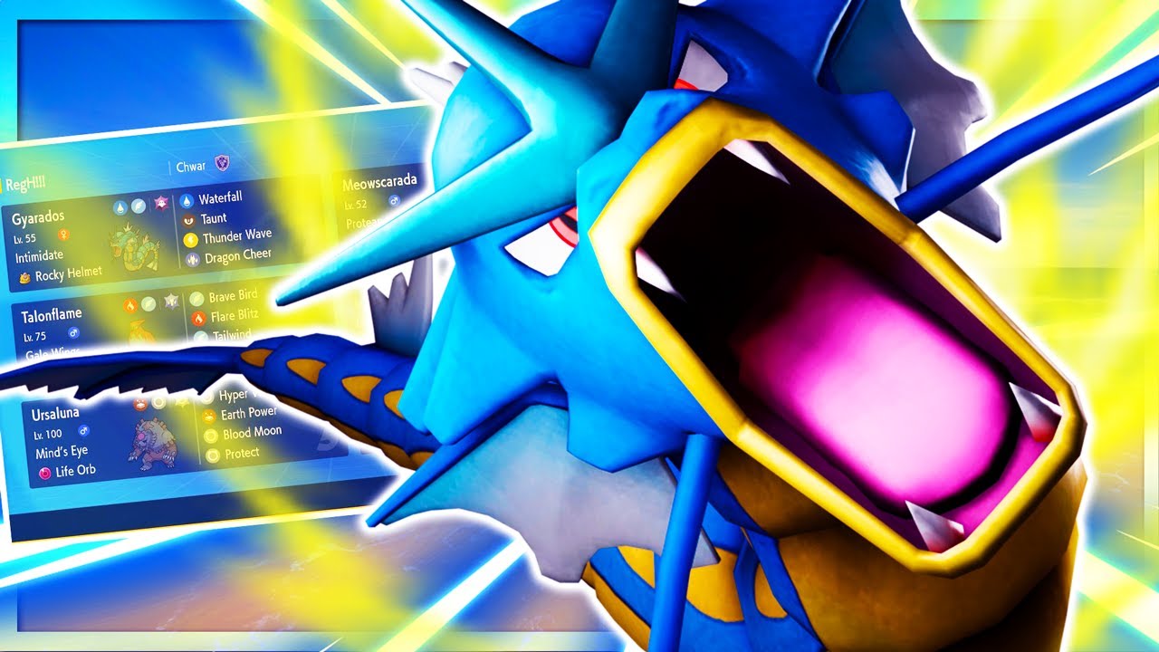 GYARADOS MAKES GEN WUNNERS PROUD in VGC 2024 Regulation H