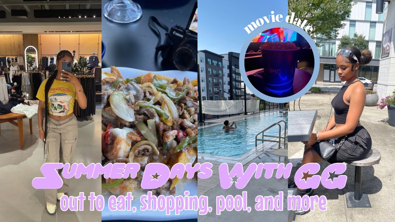 Summer Days With GG| Out to Eat, Getting Braces Off, Shopping, Concert, Pool, And MORE!