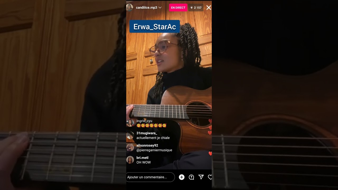 Candice Vernet chante 